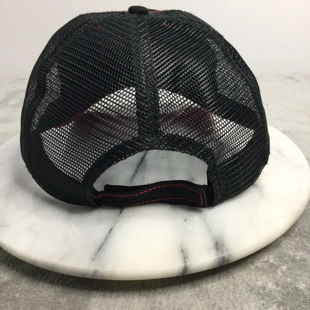 Coors Light Beer Trucker Hat Cap Black Red‎ Strapback Adjustable Mesh Back